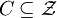 C \subseteq \mathcal{Z}